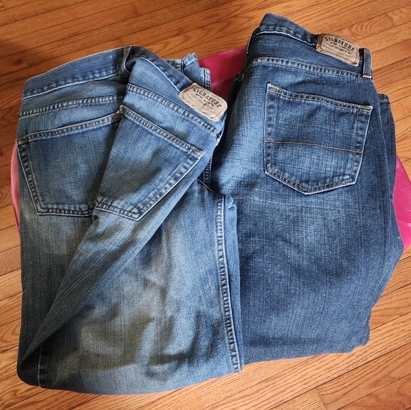 👖👖 2 pairs men's Levi Strauss & Co Signature jeans 36x32 relaxed fit - Picture 1 of 16